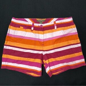 Tommy Bahama shorts ladies size 6‎ striped cotton